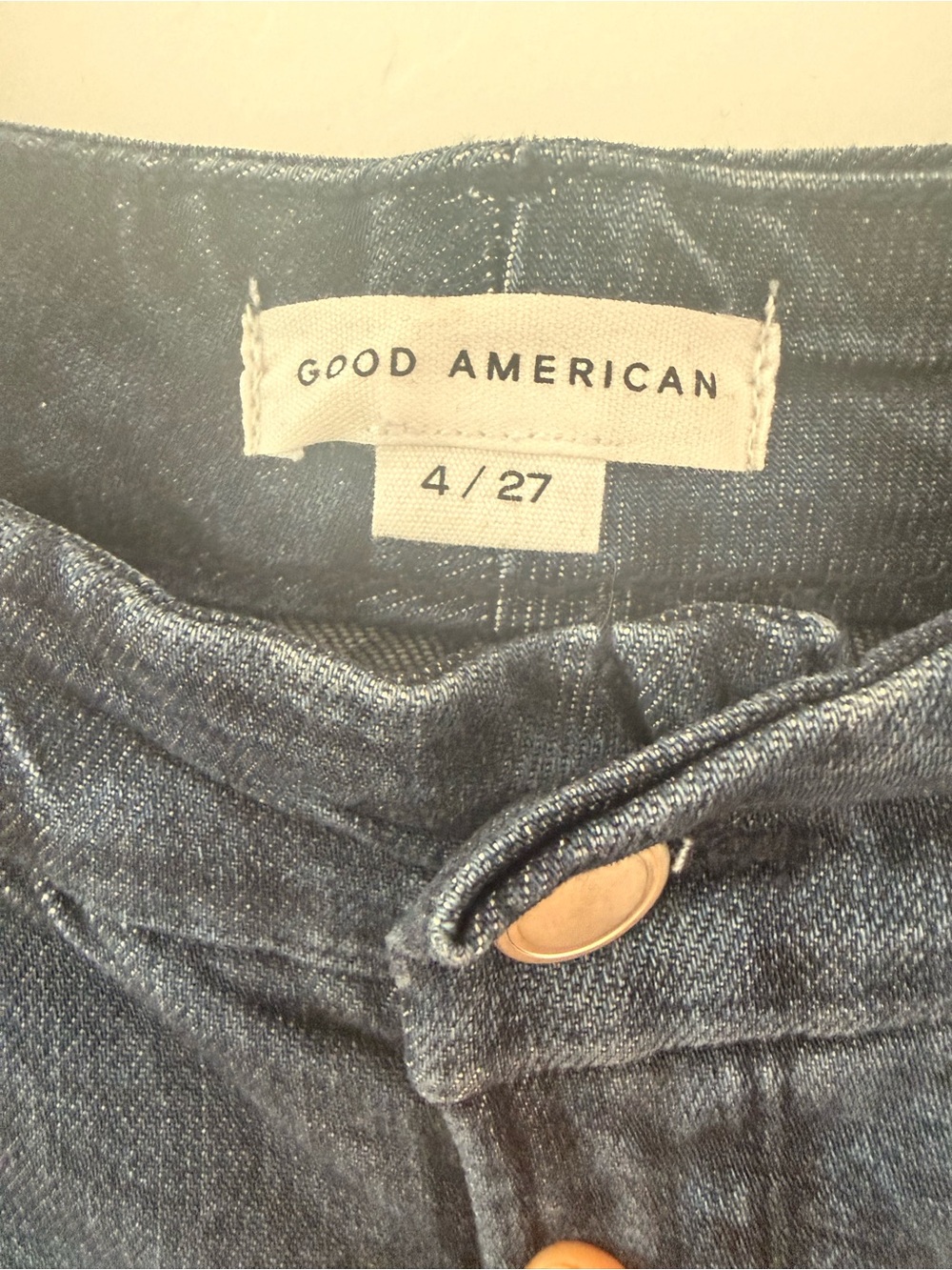 Good American “Good Skate” high-rise, wide leg jean. NWT. Size 4 - Picture 9 of 11